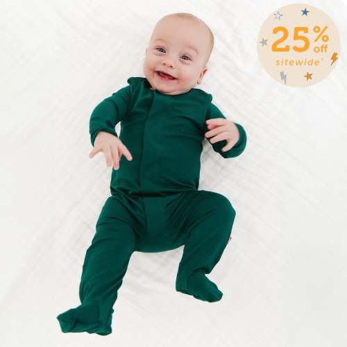 deep emerald modal magnetic parent favorite footie – Magnetic Me