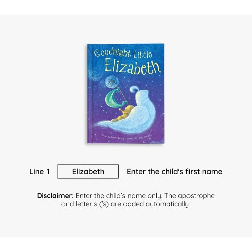 Good Night Little Me Personalized Book