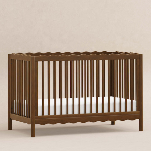 Swell 4-in-1 Convertible Crib with Conversion Kit - Natural Walnut