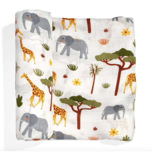 In The Savanna bamboo swaddle
