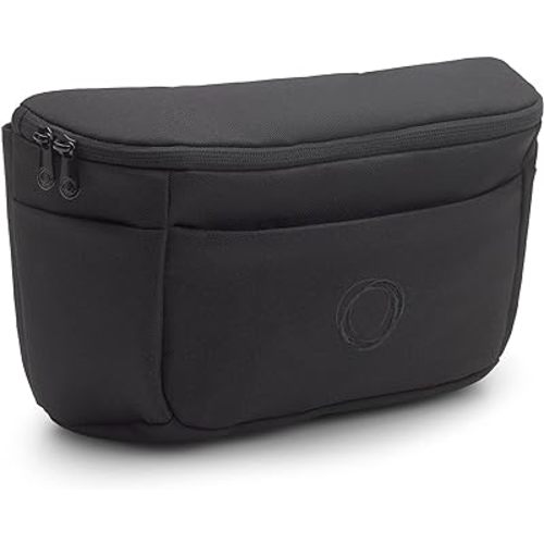 Bugaboo Organizer - Compact Size Multipocket Diaper Bag - Universal Compatible with Any Stroller - Attaches to the Handlebar - Midnight Black