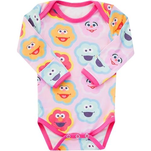 Copper Pearl Long Sleeve Bodysuit Baby: Ultra Soft Baby for Newborns, Boys, and Girls - Stylish, Comfortable, Overlap Shoulders, Premium Knit Fabric - 3-6 Months, Abby and Pals