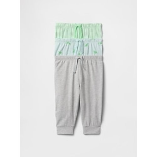Baby First Favorites Organic Cotton Pull-On Pants (3-Pack) | Gap