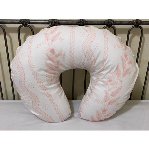 Baby Boy, Baby Girl Nursing Pillow Cover, Stripes and Vines Nursing Pillow Cover, Blue, Green, Pink Nursing Pillow Cover