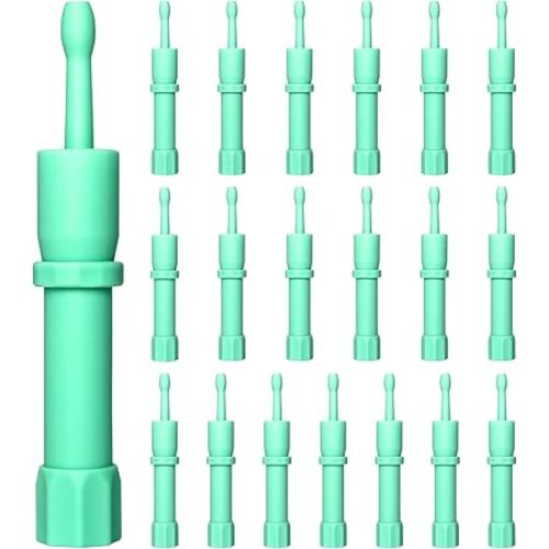Gas and Colic Reliever for Babies, 20 Count Natural Solution for Baby Colic and Gas Relief,Safe & Effective Instant Constipation Relief for Babies Baby Gas Colic Passer (Green)