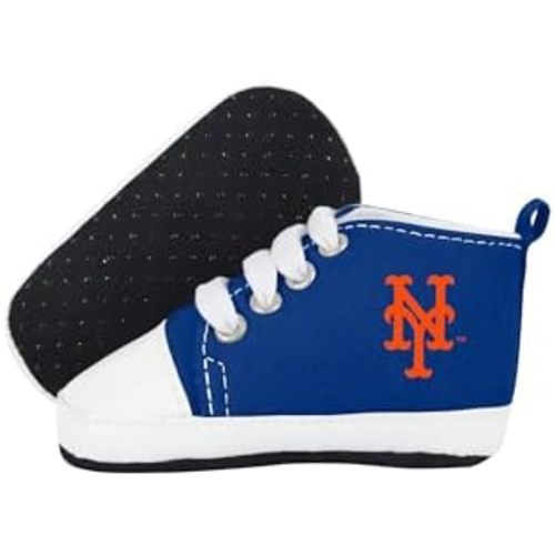 FOCO - MLB Big Logo Infant Canvas Baby Bootie Pre-Walker Shoe