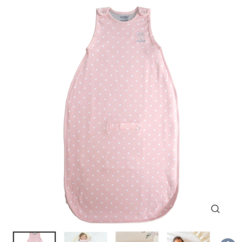 4 Season® Ultimate Baby Sleep Bag, Merino Wool & Organic Cotton, Rose