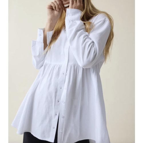The Soft Touch Button Down Maternity + Nursing Top