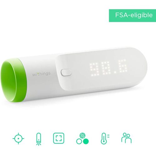 Withings Thermo – smart Temporal Thermometer, FSA-Eligible, Suitable for Baby, Infant, Toddler & Adults - New version