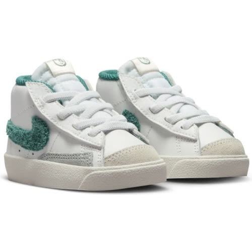 Baby, Walker, Toddler, Little Kid & Big Kid Kids' Blazer Mid '77 SE Sneaker, White/ Bicoastal/ Phantom