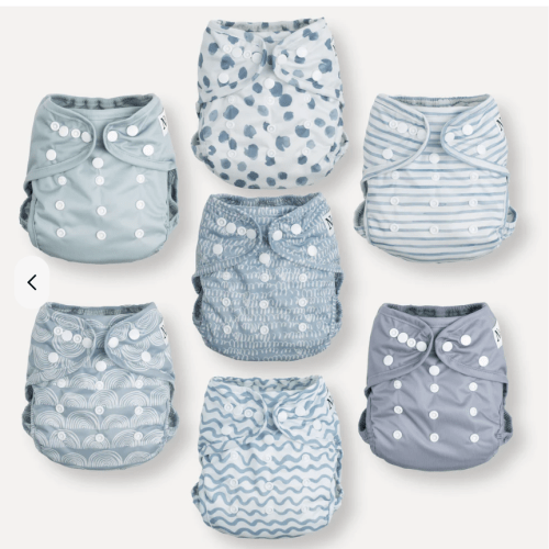 Something Blue Diaper Covers