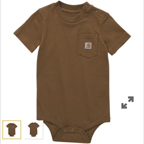 Kids' Short Sleeve Pocket Bodysuit (Infant) | Best Sellers | Carhartt