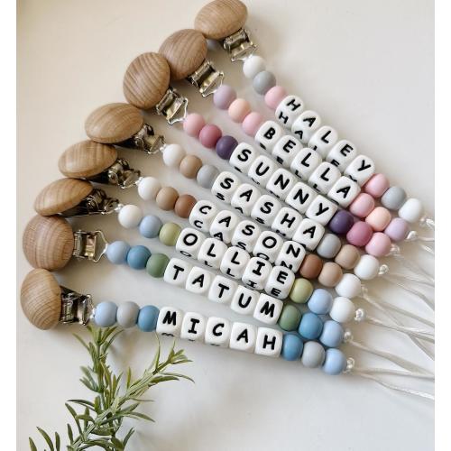 Personalized Pacifier Clip