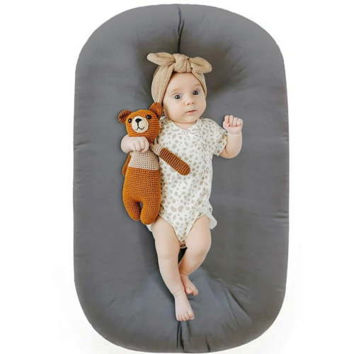YUSUIYI Baby Lounger Pillow For Infants Babies 0 12 Months Lounger For Baby Soft Cotton Breathable Infant Floor Seats & Loungers For Newborn Gifts