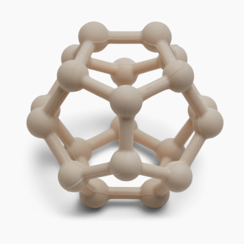 AEIOU Atom Silicone Teether Toy - Oat