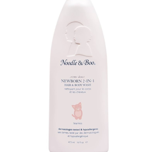 Noodle & Boo Newborn 2-in-1 Baby Shampoo and Body Wash, Tear-Free, Hypoallergenic, Baby Bath Essentials, Moisturizing, pH-Balanced, Vitamin-Enriched, Pediatrician-Tested