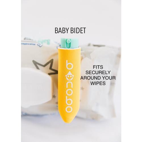 Baby bidet- diaper rash relief- sinsitive baby skin-wipes dispenser accessory-Gentle Baby Care- soothing diaper changes- eco friendly baby
