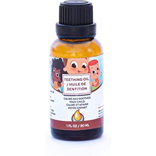 Punkin Butt Teething Oil - 100% Natural Teething Relief for Babies - Proprietary Blend Includes Chamomile, Sunflower, Peppermint, and Clove Oil - Baby Teething Relief with No Added Chemicals
