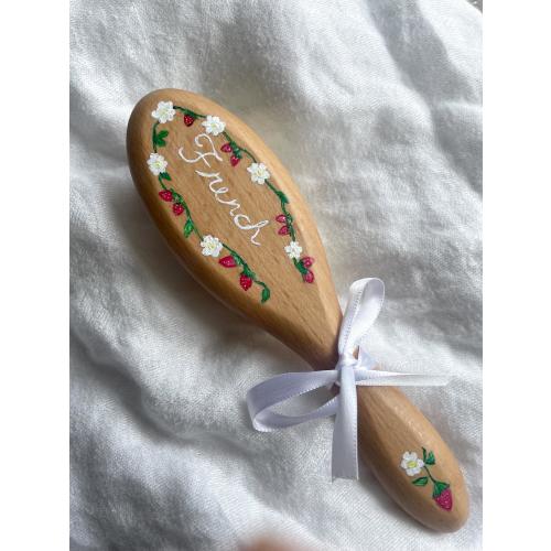 Personalized Gift for Baby, Baby Shower Gift, First Birthday Gift for Girl, Personalized Hairbrush, Custom Baby Gift, Baby Christmas Gift