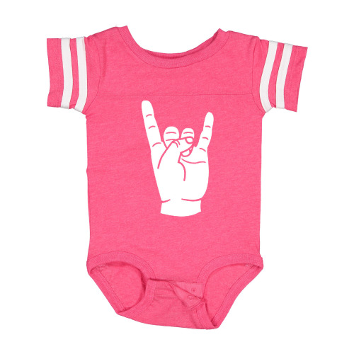 Inktastic Rocker Horns! Boys or Girls Baby Bodysuit
