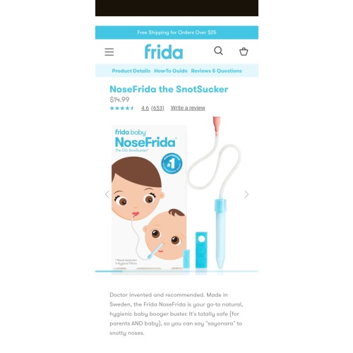 NoseFrida the SnotSucker – Frida | The fuss stops here.