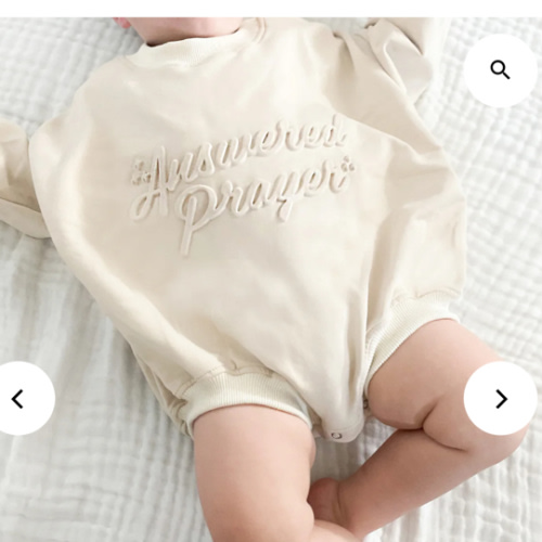 Answered Prayer Bubble Jumpsuit