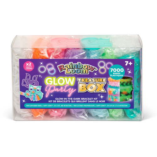 Rainbow Loom: Glow-In-The-Dark Treasure Box Jewelry Kit