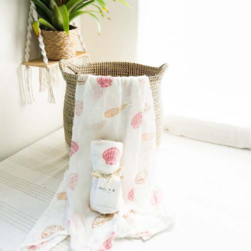 Sea Shell Swaddle – Coca + B.