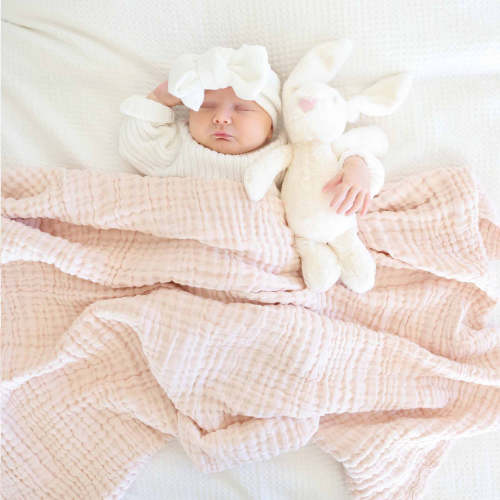 Organic Cotton Gauze Swaddle Blankets