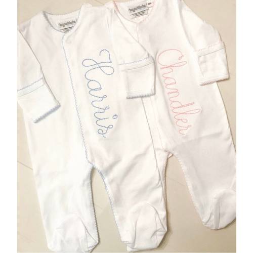 Baby Boy Girl Monogram Outfit, Baby girl boy Coming home outfit, Baby girl gift, Baby boy gift, Baby shower gift idea, Baby take home outfit