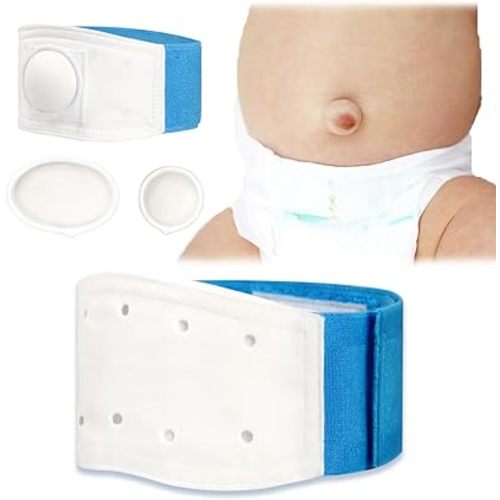 S Baby Belly Band Umbilical Hernia Belt | Belly Button Band Navel Truss Wrap for Newborn/Infant - Soft, Skin-friendly, Adjustable