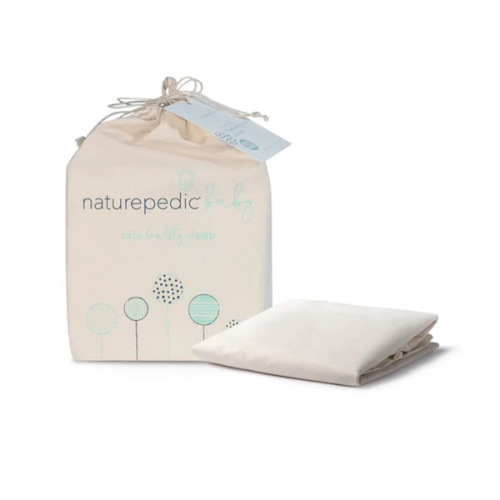 Waterproof Baby Protective Pad For Crib Mattress l Naturepedic
