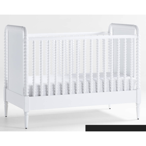 Jenny Lind Heirloom White Wood Convertible Crib