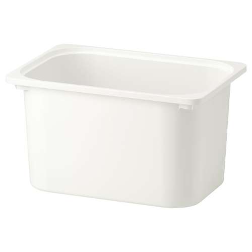 TROFAST Storage box - white 16 ½x11 ¾x9 "