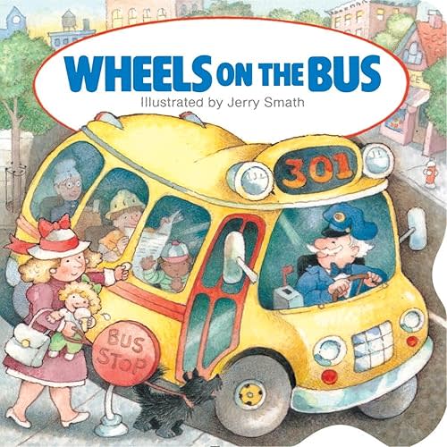 Wheels on the Bus (Pudgy Board Books) Board book – June 28, 2016