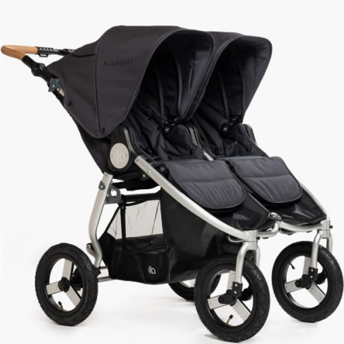 Indie Twin Double Stroller - Dusk Grey