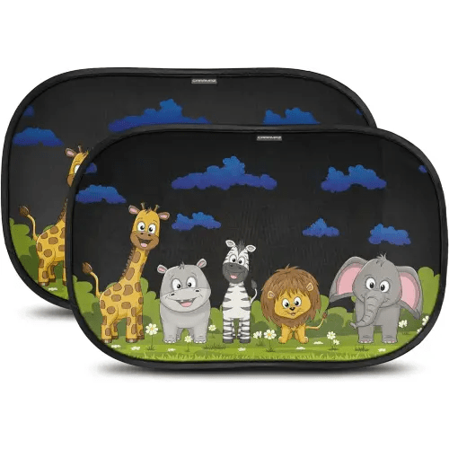 Car Window Shade for Baby with Certified UV-Protection 2 Pack - 20"x12"