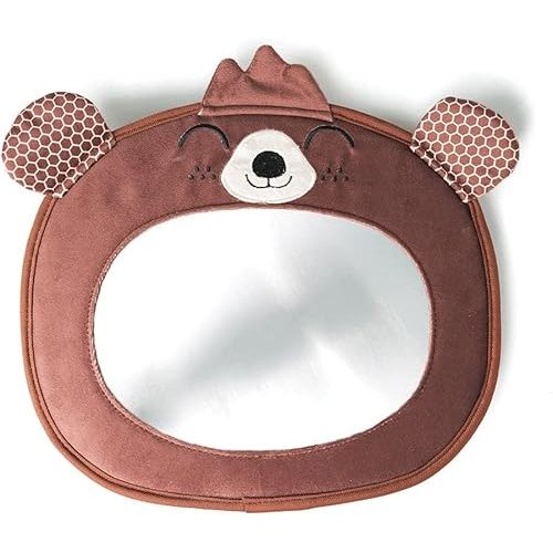 Car Seat Mirror, Cute Bear, Shatterproof