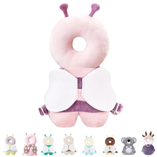 Raelitego Baby Head Protector Backpack for Falling Crawling and Walking Toddler Essentials Infant Toys Helmets Baby Lover Gifts for 0.5-3 Years 6-12 Months