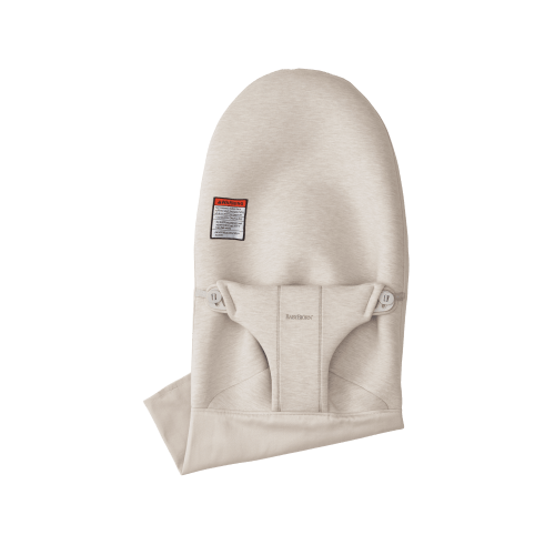 Extra Fabric Seat for Bouncer Bliss: Light beige - 3D Jersey