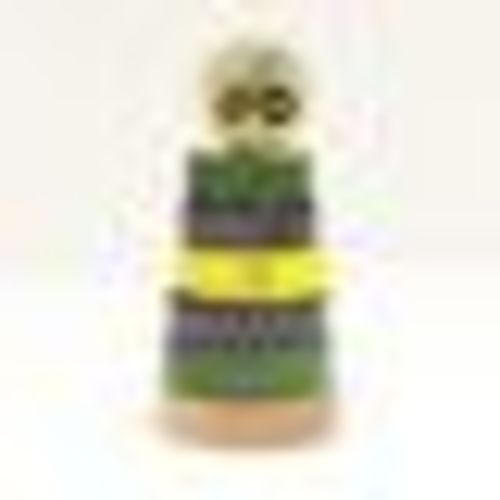 John Deere Tire Stack Wooden Toy