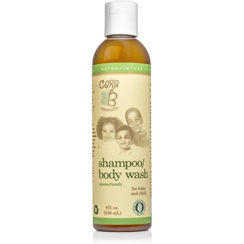 Baby Shampoo and Body Wash for Textured, Curly Hair - Eczema-Friendly Formula – No Parabens, Sulfates, Phthalates - 8 Ounces