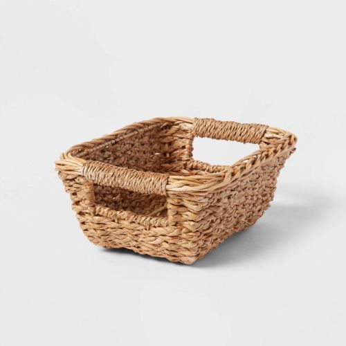 Braided Seagrass Tapered Bin - Brightroom™