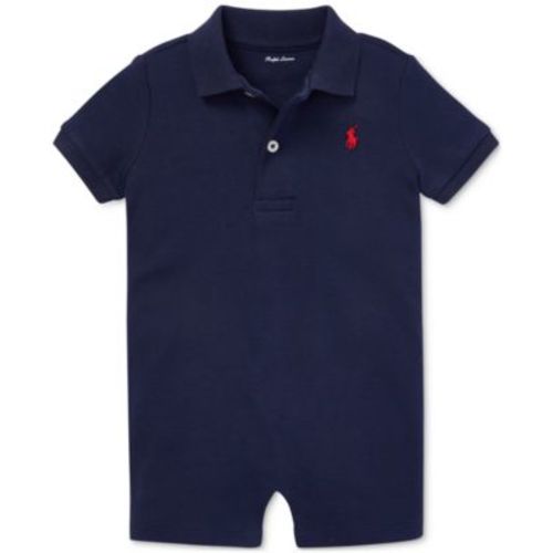 Baby Boys Cotton Short Sleeved Polo Shortall