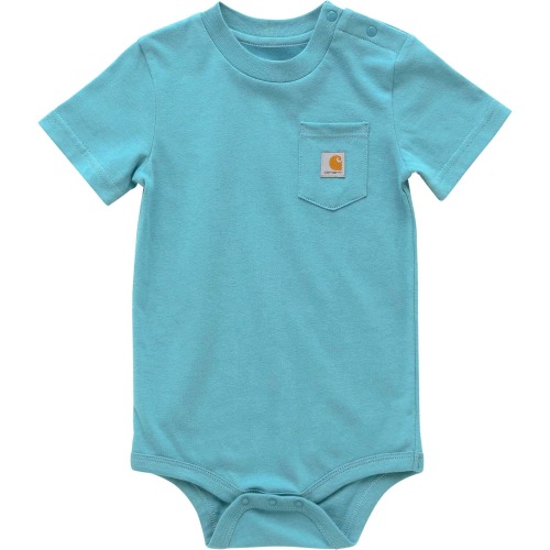 Kids' Short Sleeve Pocket Bodysuit (Infant)