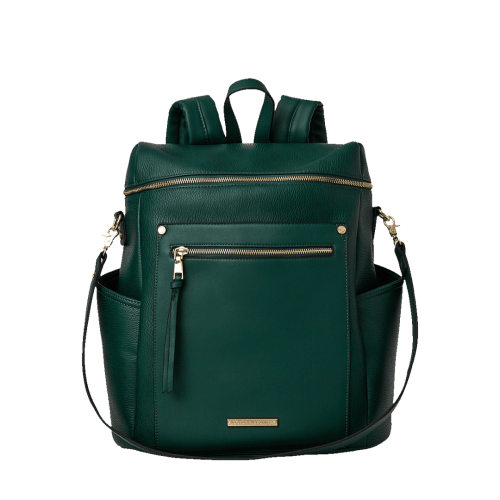 Commuter Backpack Heritage Green | Poppy & Peonies – www.poppyandpeonies-us.com
