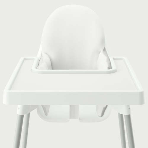 Highchair Cushion Cover - Solid White – Yeah Baby Goods