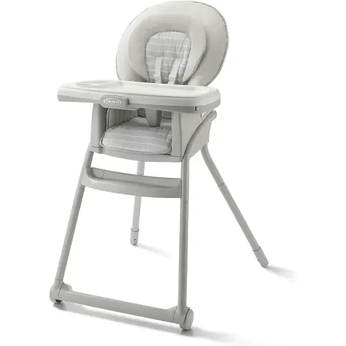 Graco Table2Table LX 6-in-1 Highchair, Willow with Infant Head Support & One-Hand Removable Tray