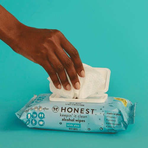 Sanitizing Alcohol Wipes, 150 Count, Free + Clear