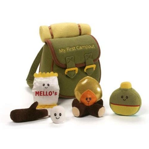 GUND Baby My First Stuffed Plush Playset (Camping)
